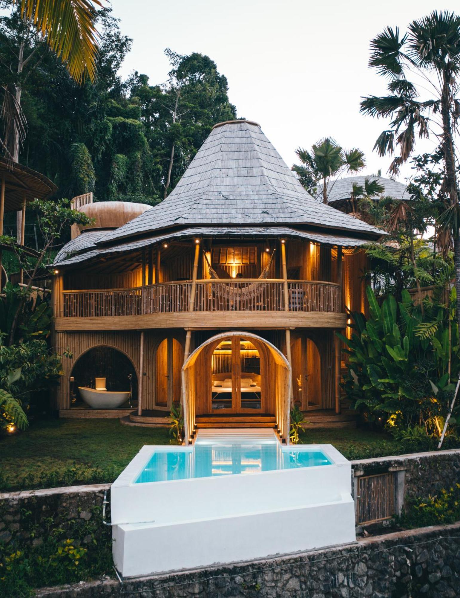 Отель Eco Six Bali Tampaksiring Экстерьер фото