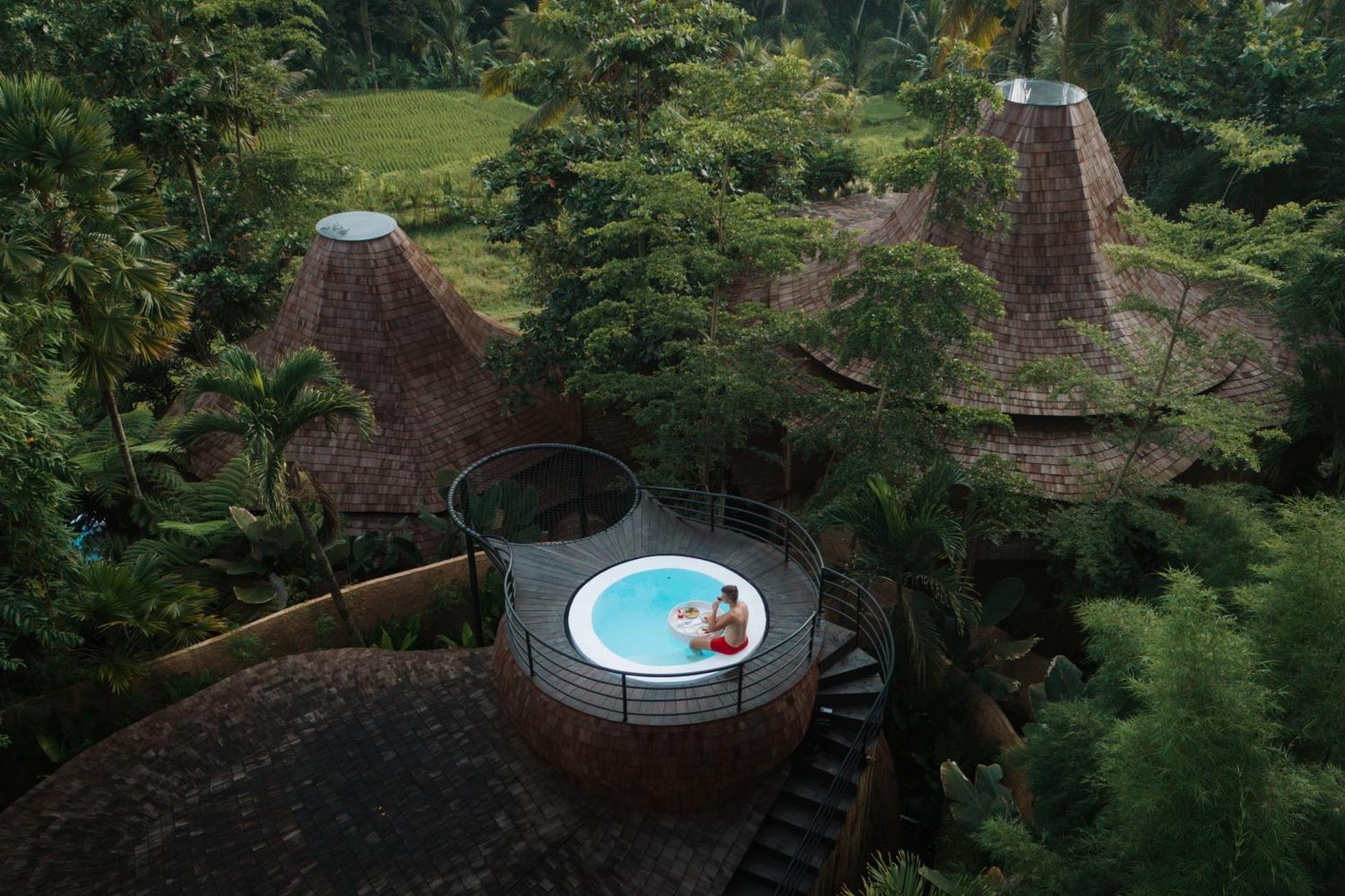 Отель Eco Six Bali Tampaksiring Экстерьер фото